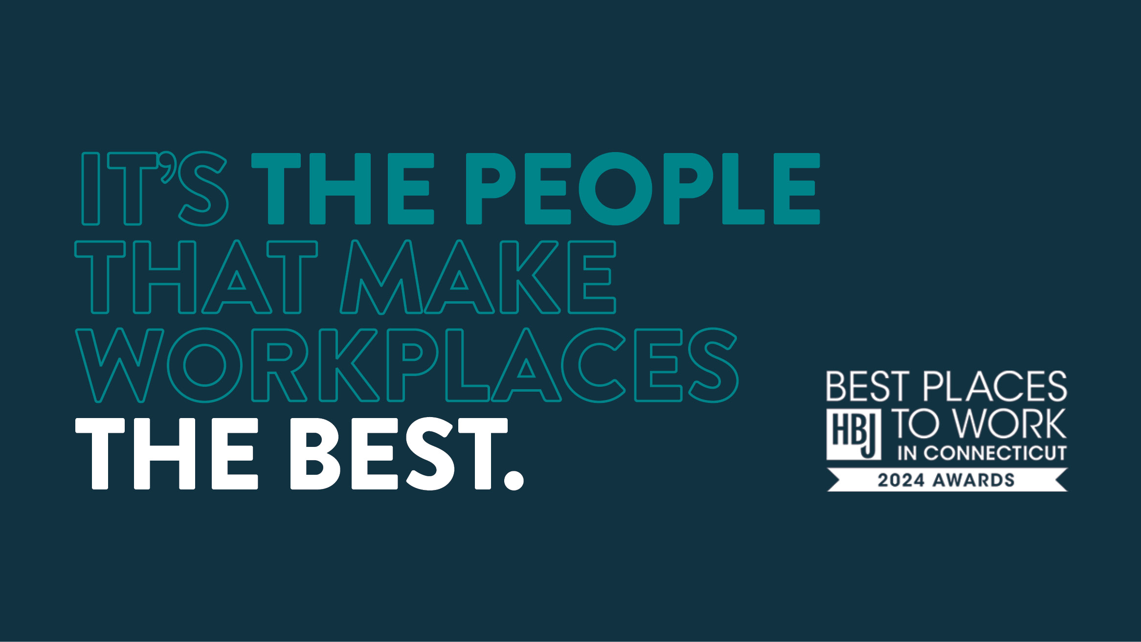HBJ Best Places to Work logo with text that reads It's the people that make workplaces the best. 