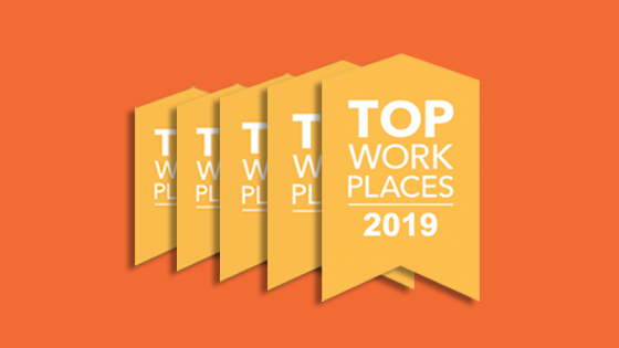 top workplace logo badge for 2019
