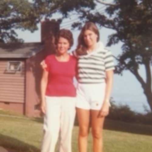 Lisa Geissler and her mom