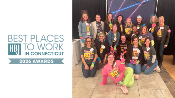 Mintz + Hoke employees at the Best Places to Work Event