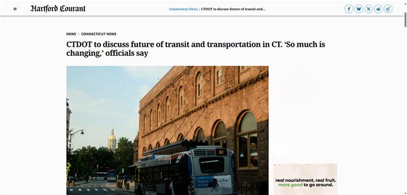 CTrides featured in the Hartford Courant