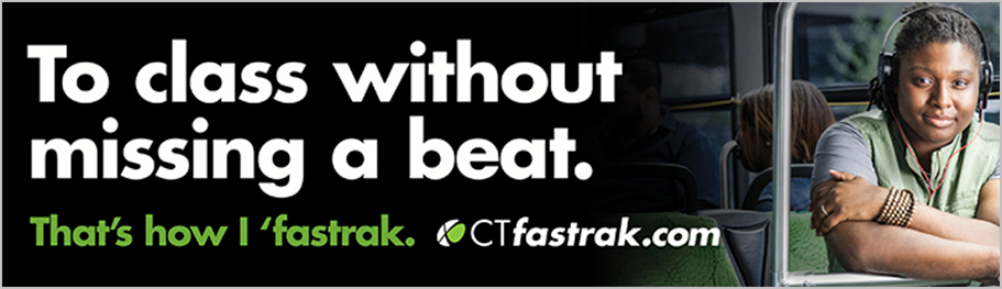 CTfastrak billboard