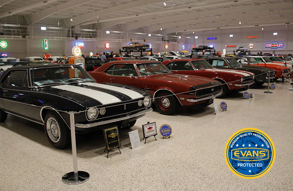 Evans Waterless Coolant Museum Program bad at a classic car museum